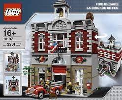 LEGO FIRE BRIGADE 10197 MODULAR TOWN BUILDING BNIB 100% COMPLETE MINI 