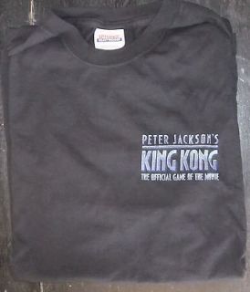XBOX 360 KING KONG UBISOFT T shirt size XL rare preowned
