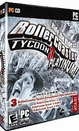 Rollercoaster Tycoon 3 Platinum Pack PC Game BRAND NEW Factory Sealed