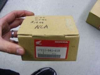 ALL YEARS HONDA CT90 SCOOTER AND C70 PASSPORT AIR FILTER NEW OEM NOS 