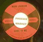 MARV JOHNSON~Come to Me~United Artists 160 (Soul) VG++ HEAR 45