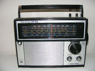   CB 60 Realistic 6 Band Radio AC Battery 12 766 Shortwave AM/FM/VHF