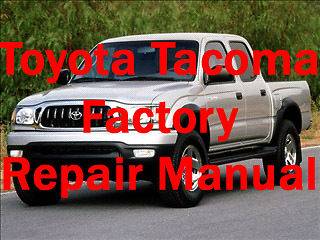 2003 Toyota Tacoma Factory Repair and Wiring Manuals CD