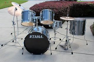 TAMA RockStar Drum 8 pc Set w/ 3 Zildjian Cymbals