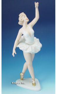 Large Wallendorf Ballerina Girl Figurine