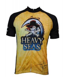 Heavy Seas Beer Cycling Jersey Biking Beer Coors Funny Pirate