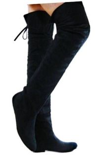 Comfort Slouchy Thigh High Women Boots Casual Shoes5 10