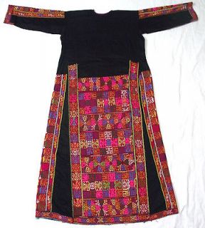   Palestinian costumes   Embroidery Bedouin Handmade Dress 1940 1970