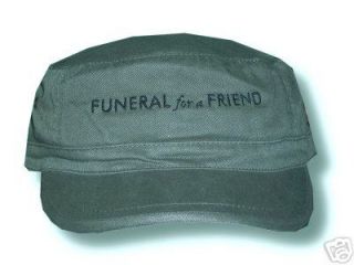Funeral For A Friend   Green Cadet Fidel Cap / Hat OSFA