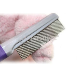 Grooming Flea Comb for Dog Cat Pet Purple