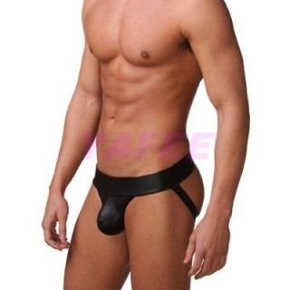 Sexy Mens Intimate briefs/shorts/​Pants Faux leather