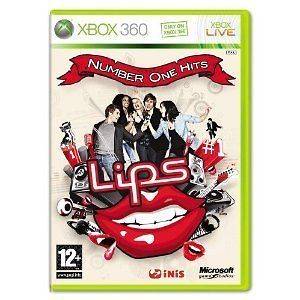 Lips Number One Hits   Game Only (Xbox 360) Microsoft Xbox 360 PAL 