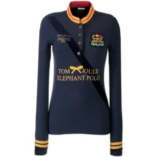 JOULES Vonetta Long Sleeve Polo Shirt  Spring 2012  Ladies  Navy   40% 