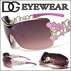 Stylish Pink DG Eyewear Womens Hot Fashion Sunglasses Bubble Shades 