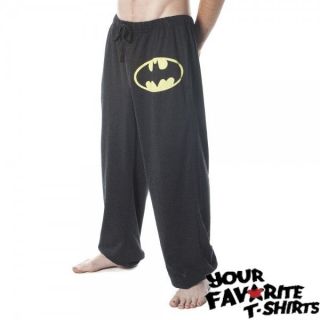 Batman Symbol Superhero Sleep Lounge Pants Licensed DC Comics S XXL