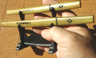 Mini samurai sword set letter opener asian d​ecor knife