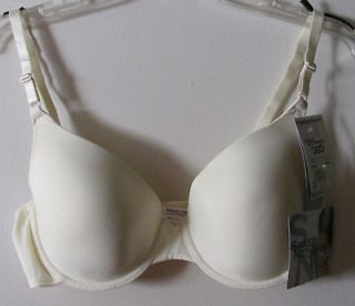 New NWT Maidenform Sweet Nothings T Shirt Bra Ivory 38D Retail $34.