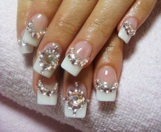 crystal nails gel in Nail Art