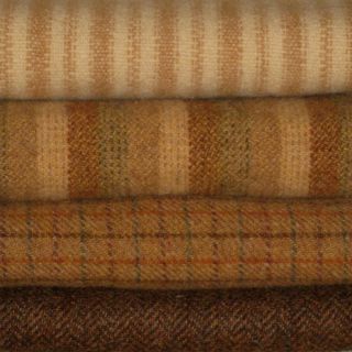 BROWN SUGAR CRUMBLE ~ Wool for Rug Hooking, Applique, Penny Rugs 