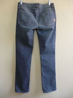 RICH & SKINNY Slim Fitting Straight Leg Blue Wash Jeans Womens Size 28 