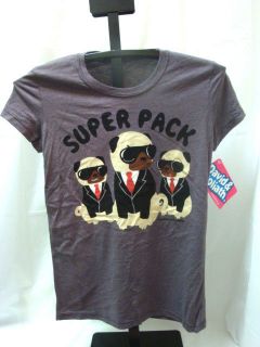   Super Pack Pug/Pugs Women Short Sleeve Tee Shirt By David And Goliath