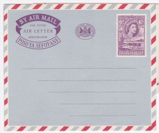 Bechuanaland Protectorate 6d Purple Mint Postal Stationery Air Letter