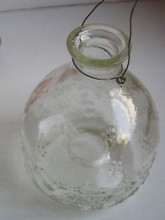 Vintage Glass Fly Wasp Trap