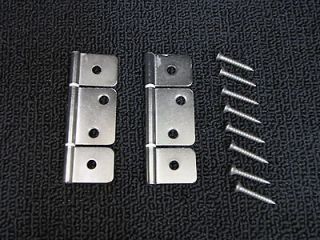 Mobile Home RV Parts Interior Door Hinges 6 pack non mortise Brushed 