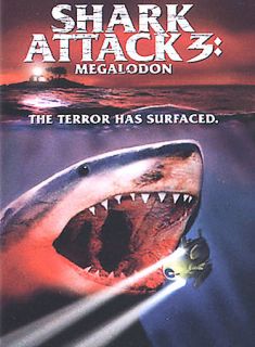 Shark Attack 3 Megalodon DVD, 2002