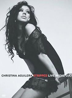   Aguilera   StrippedLive In The UK DVD, 2004, Amaray case