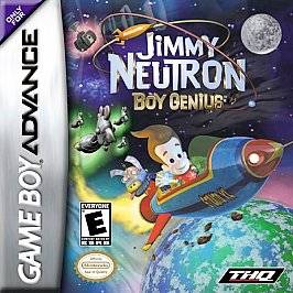 Jimmy Neutron, Boy Genius Nintendo Game Boy Advance, 2001