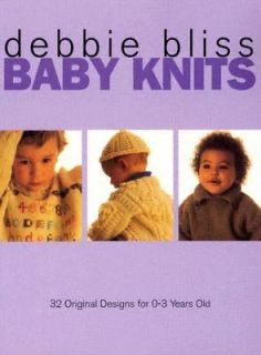 Baby Knits 32 Original Designs for 0 3 Year Olds by Debbie Bliss 1988 