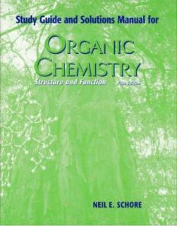 Organic Chemistry Study Guide with Solutions Manual by K. Peter C 