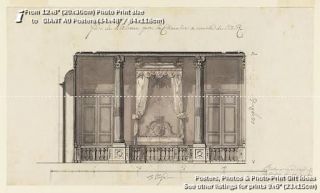Bed Alcove Duc Dorleans Palais Royal Paris Gilles Marie Oppenord 1720 