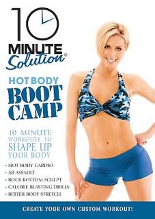 10 Minute Solution   Hot Body Boot Camp DVD, 2008