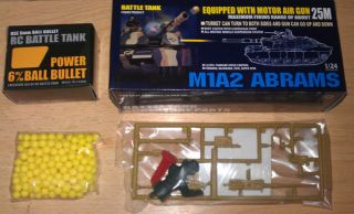 Henglong M1A2 Abrams & T90 tank accessory BB pellets