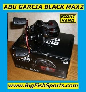 ABU GARCIA BLACK MAX 2 Baitcast Reel #BMAX2 FREE USA SHIP RIGHT HAND