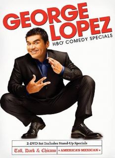 George Lopez Tall, Dark Chicano Americas Mexican DVD, 2010, 2 Disc 