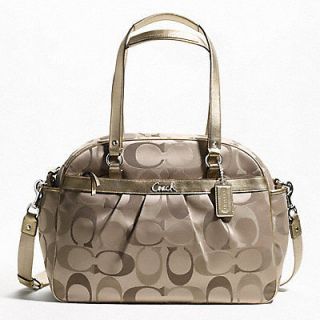 NWT COACH Addison Signature Multifunction Tote Diaper Baby Bag F18376 