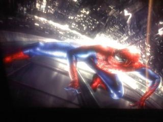 Amazing Spider Man Giant 7 Lenticular Moving Illusion Light Up Movie 