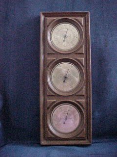 Springfield Weather Station Thermometer Barometer Hygrometer Humidity 