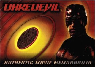 Daredevil: Memorabilia Costume Card of Ben Affleck as Daredevil