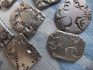 Very Ancient Silver Coins   The Mauryan SILVER Punch Mark   300 B 