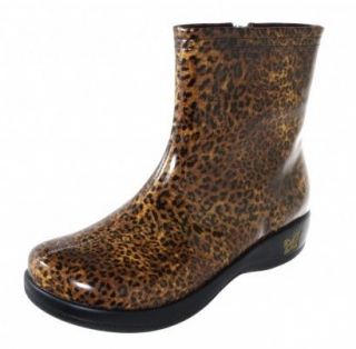 Alegria Womens Raina African Leopard Patent Boot RAI 417
