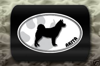 Akita Dog Paw Decal Car Sticker Puppy