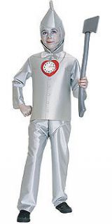 Childs Tin Man Halloween Costume Wizard of Oz Tinman Childrens Suit 