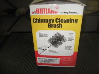 Rutland Chimney Sweep Chimney Cleaning Brush 6 Inch Round Wire NIB