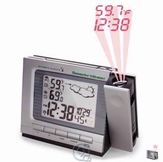 Projection Alarm Clock & Weather Monitoring LCD System three included 