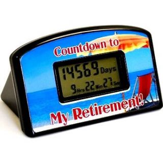 Countdown to my Retirement Desktop Timer Clock Prank Funny Adult 