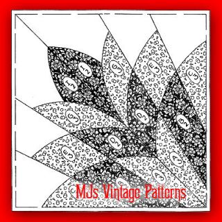 fan quilt patterns in Quilt Patterns